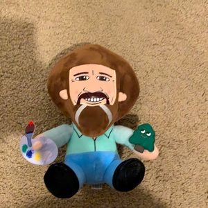 Bob Ross stuffed animal